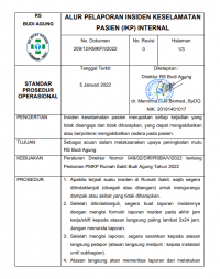 SPO Alur Pelaporan IKP Internal RS Budi Agung